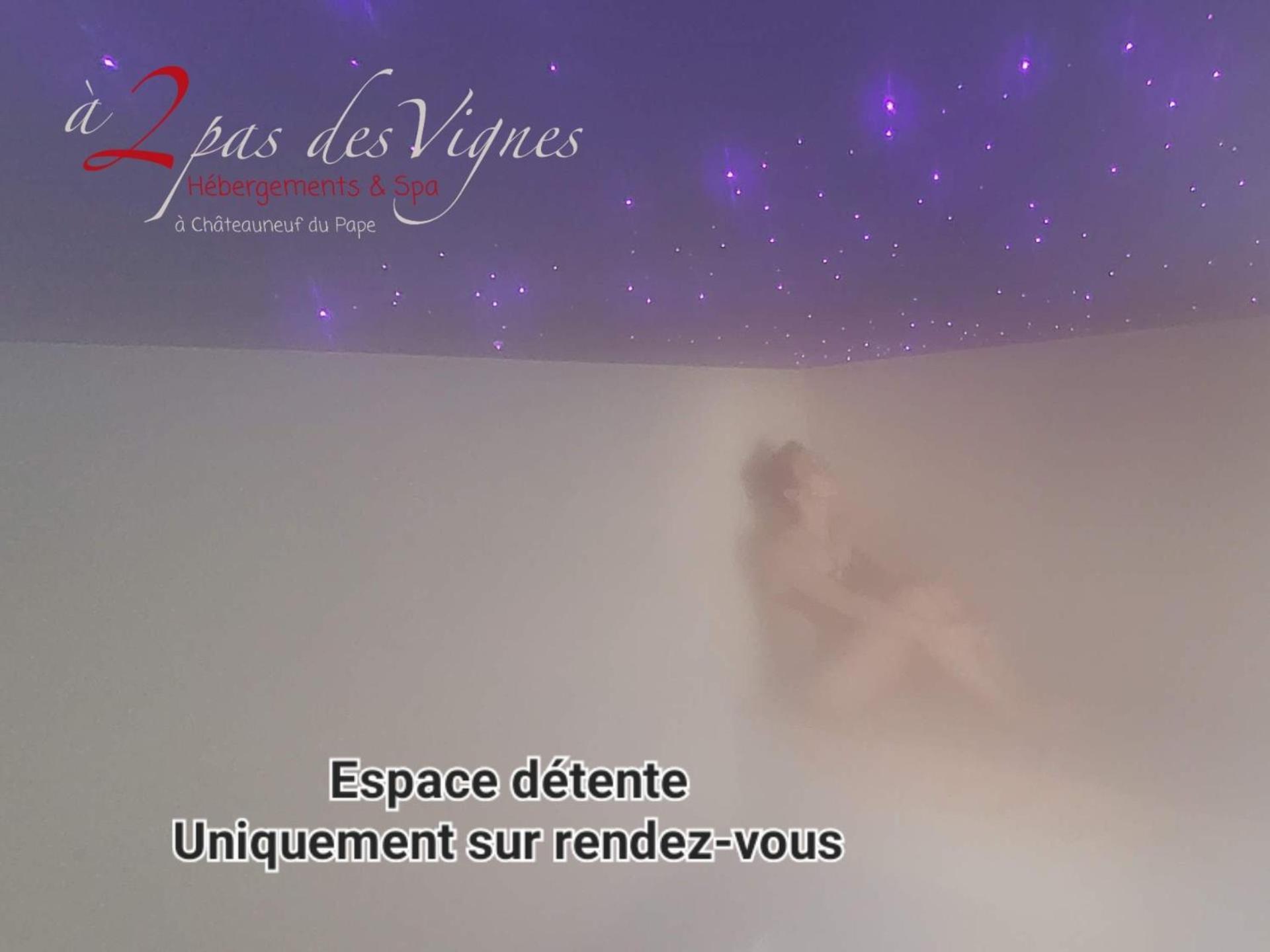 A 2 Pas Des Vignes, Hebergements Et Spa, Maison Numero 6, A Chateauneuf Du Pape Eksteriør billede